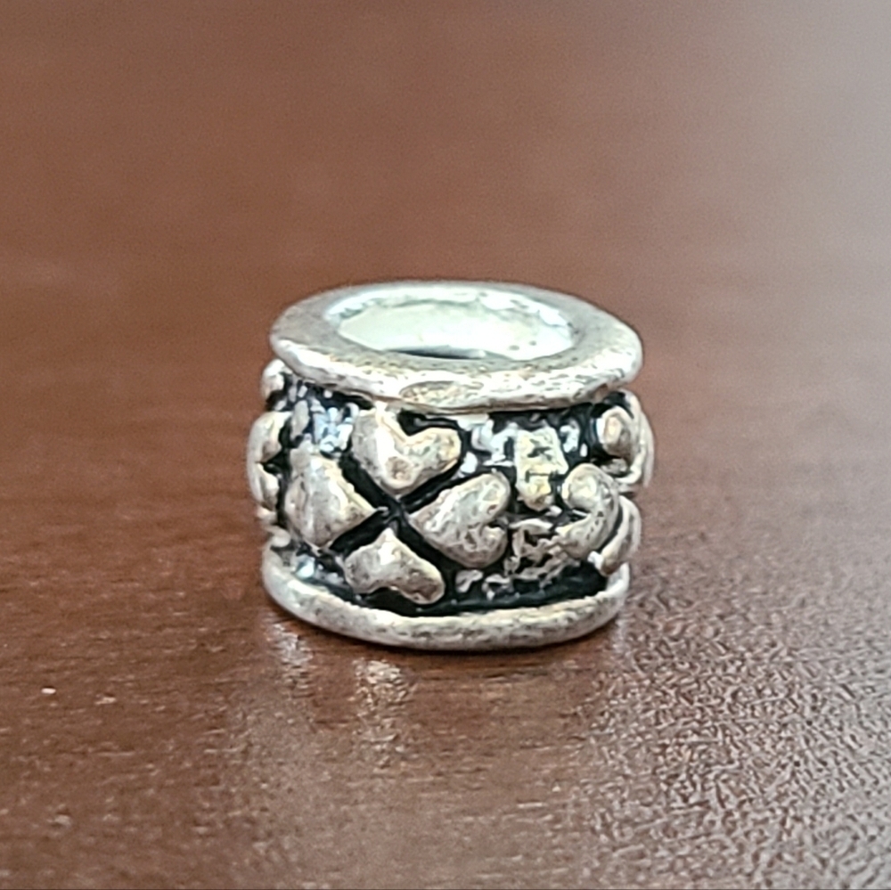 SALE! Silver 925 Spacer Bead Charm - Picture 2 of 3
